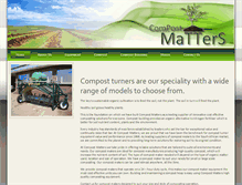 Tablet Screenshot of compostmatters.co.za